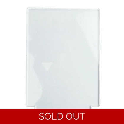 Rectangle with Tab - 100x133mm - Pre Cut Acrylic - Clear